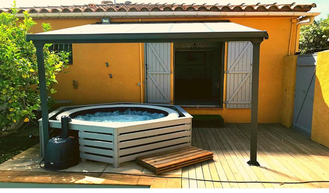Suite Spa Privatif Exterieur 66 Perpignan Nord Pia Dış mekan fotoğraf